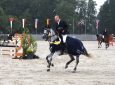 Athletes in the Show Jumping Course